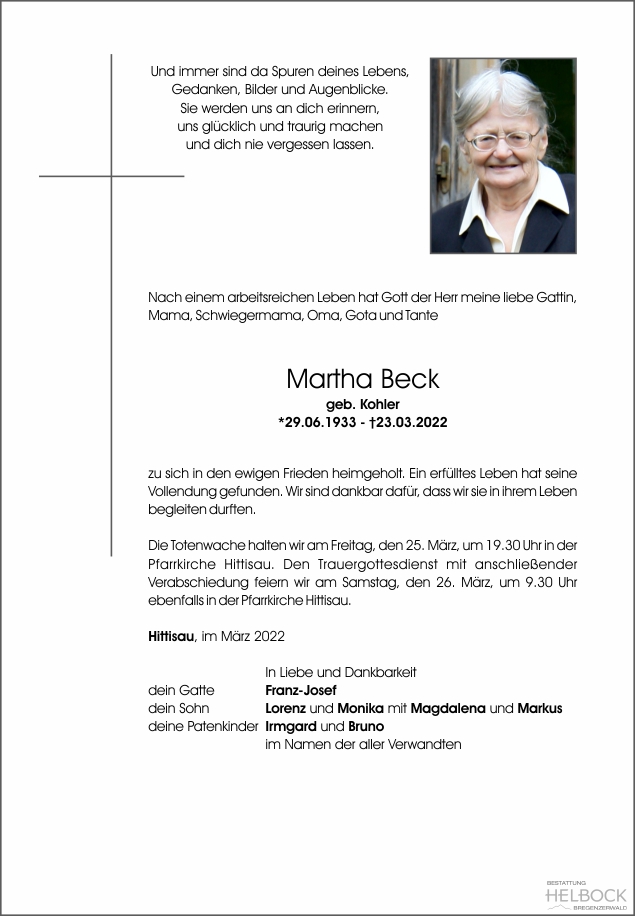 Martha Beck